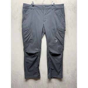 Eddie Bauer First Ascent Guide Pro Zip Cargo Pants Men 40x30 Gray Outdoor Hiking